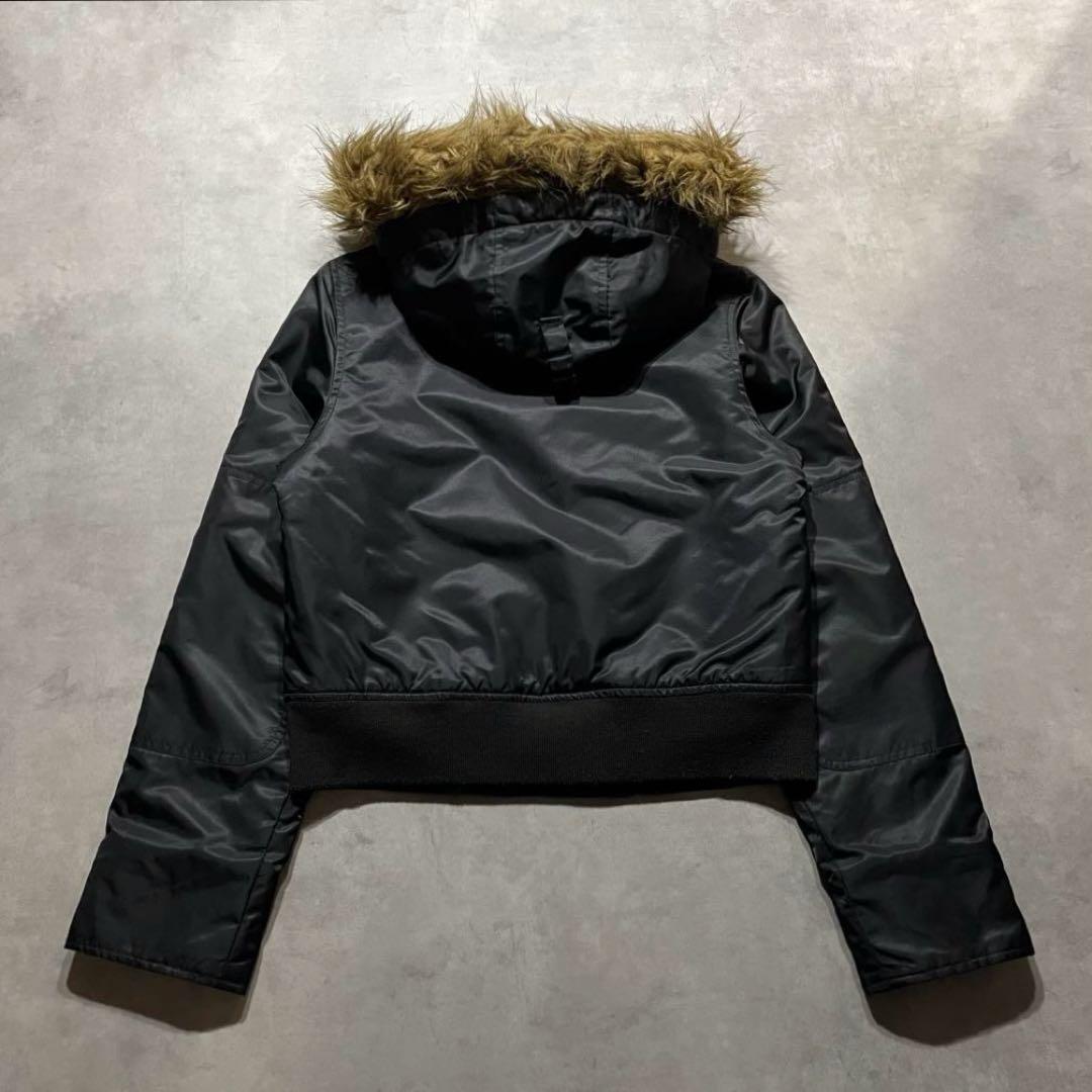 90s 00s “ girl” black N-2B y2k 2way