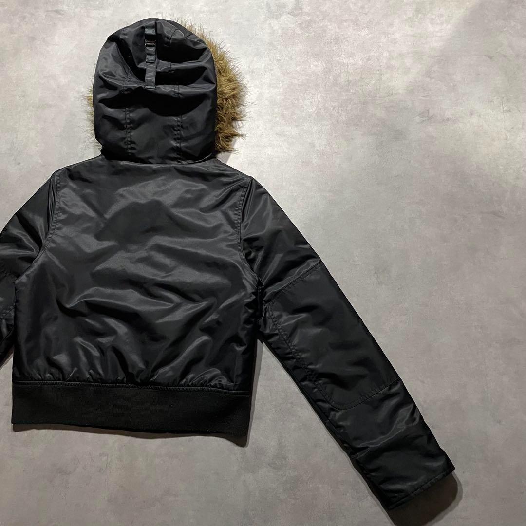 90s 00s “ girl” black N-2B y2k 2way