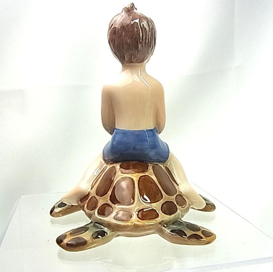 ★正規品美品ロイヤルコペンハーゲン ミレニアム　フレデリック　カメと少年