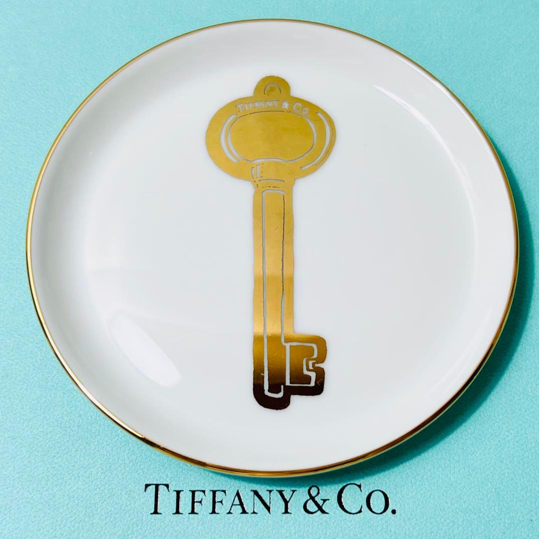 ティファニー　小皿　オーバルキー
