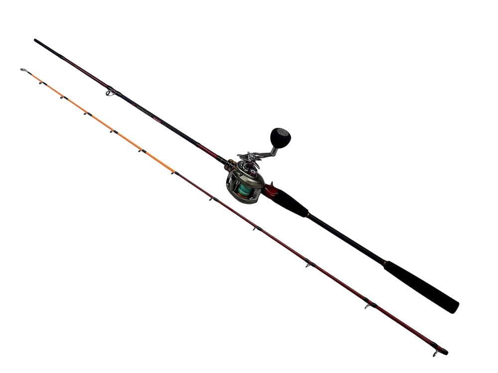 釣り竿 PRO MARINE 662MH リール付【N11072509-1】