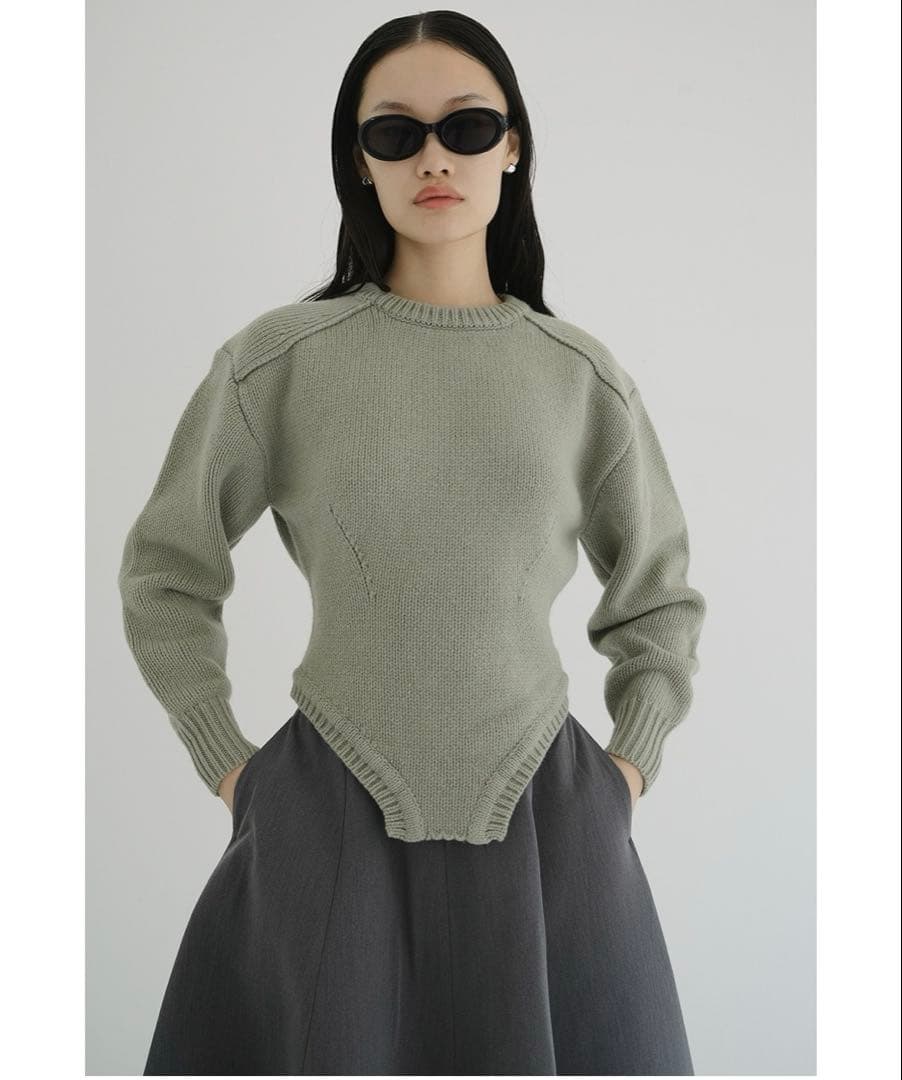 LOW GAUGE BODYSUIT KNIT TOPS ミント