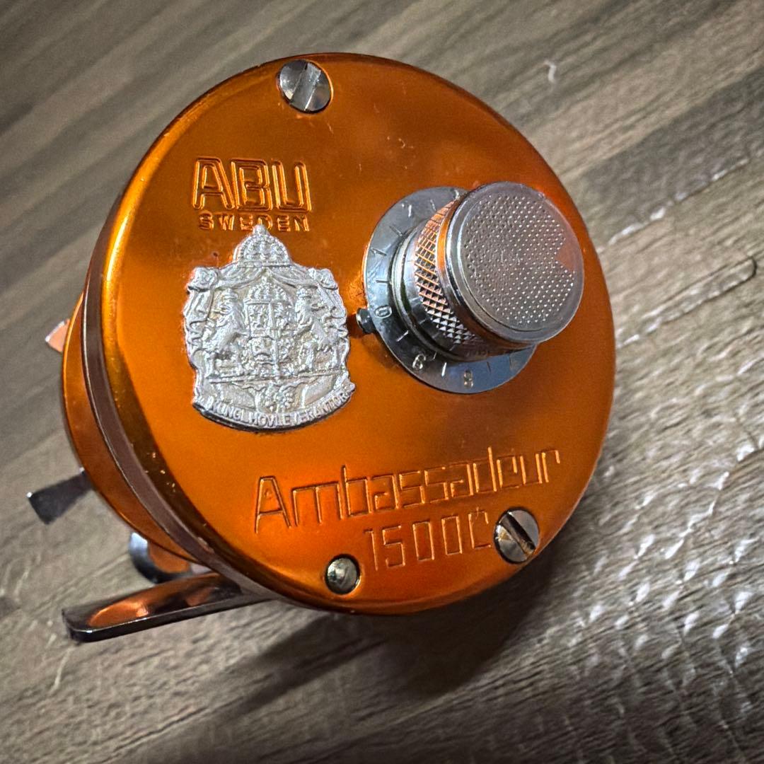 ABUアンバサダー1500cサンセットオレンジ　復刻モデル