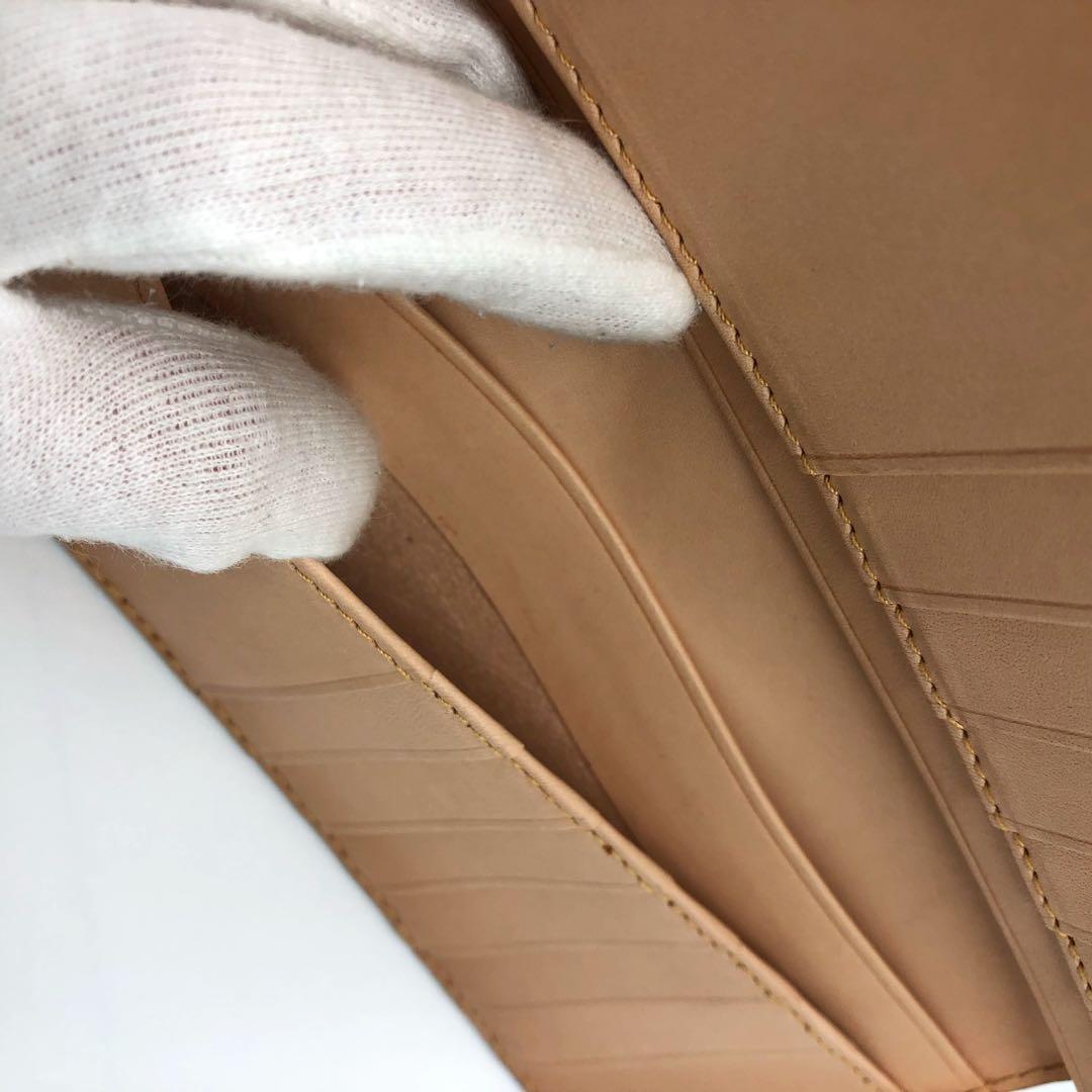 未使用✨大峡製鞄　コードバン　二つ折り長財布 メンズ