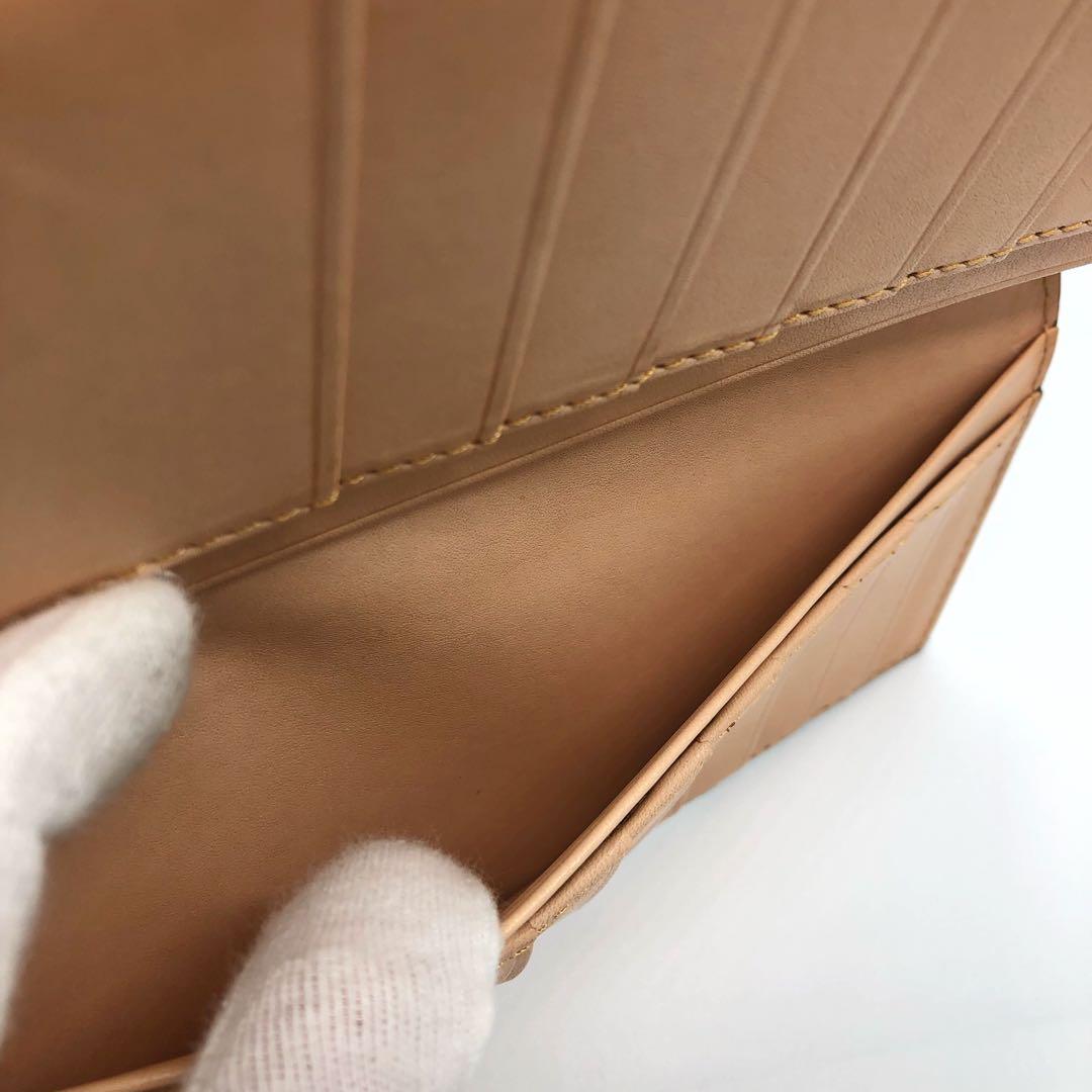 未使用✨大峡製鞄　コードバン　二つ折り長財布 メンズ