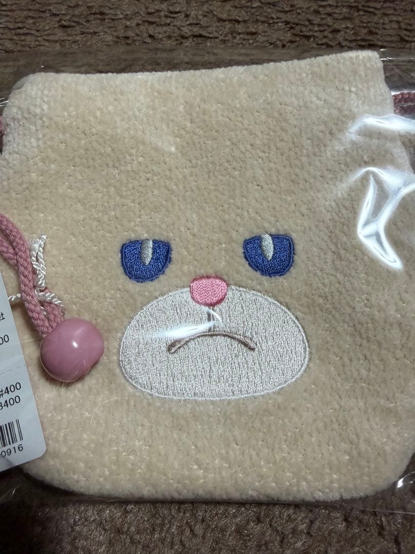 FEILER ラブラリーバイフェイラー モフモフネコチャン ネコチャン巾着