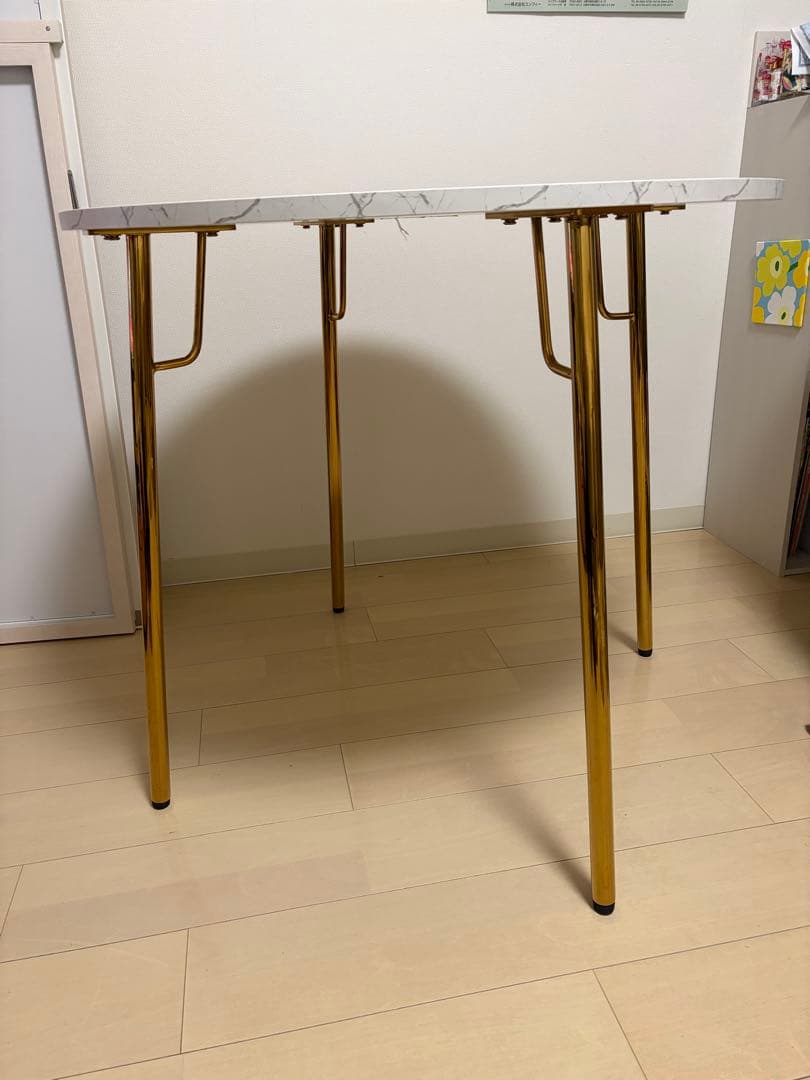 Francfranc ベルダイニングテーブル　ラウンド80