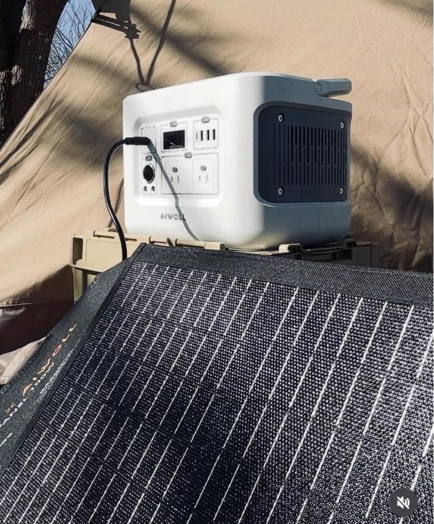 2年保証付き！AIWOLLポータブル電源515Wh 未開封