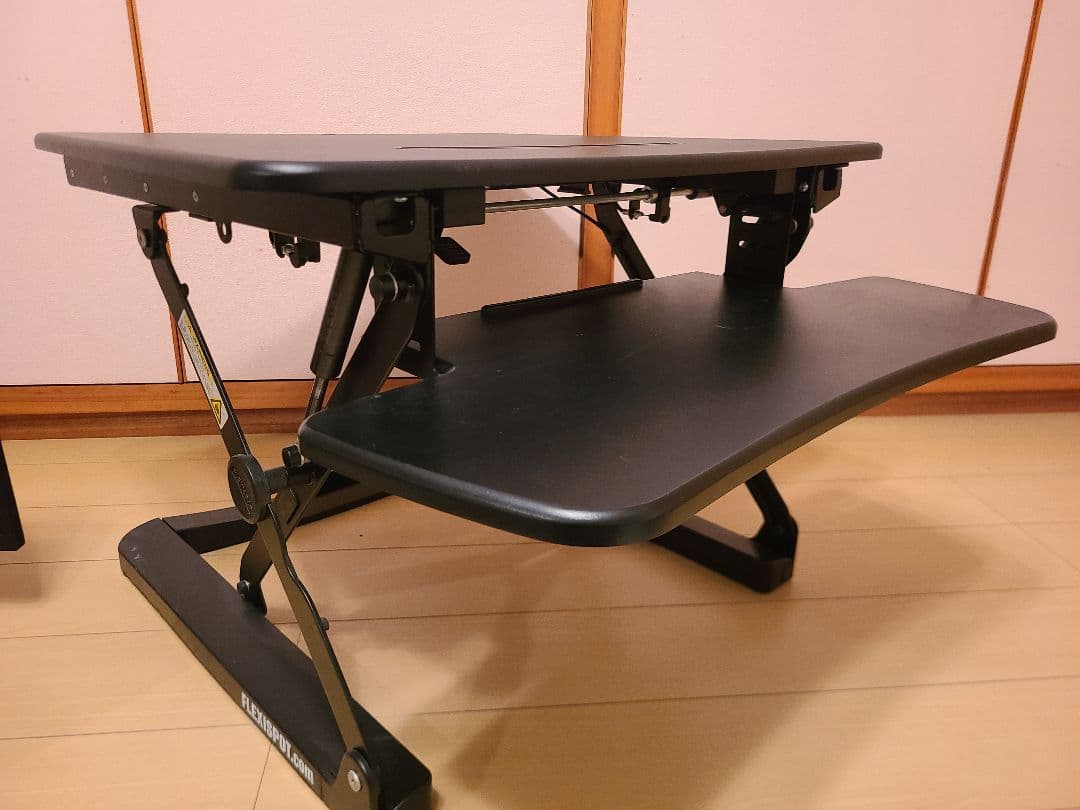 FLEXISPOT 昇降式デスク 黒　卓上デスク
