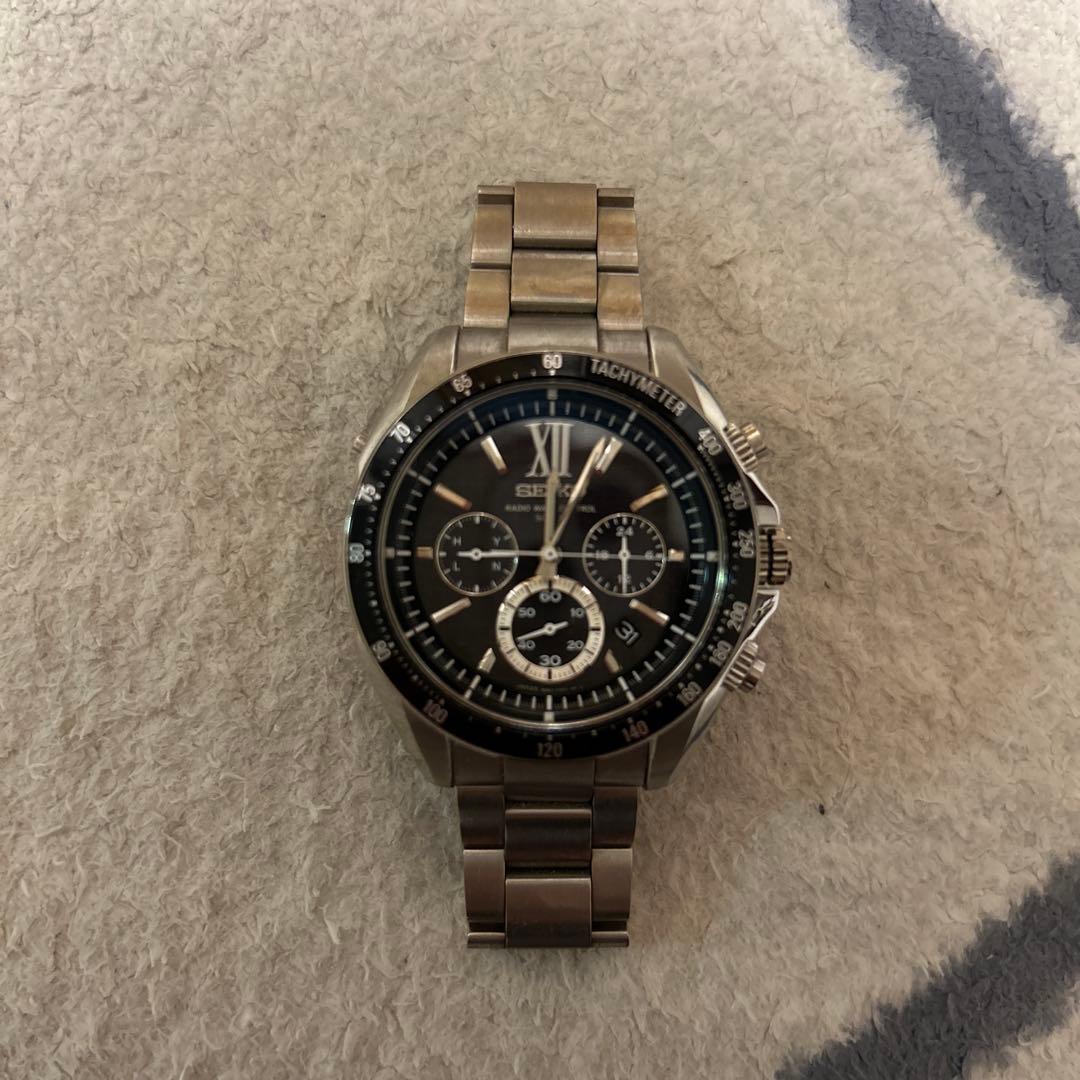 セイコーSEIKOブライツSAGA105/8B82ー0AJ0ソーラ電波クォーツ