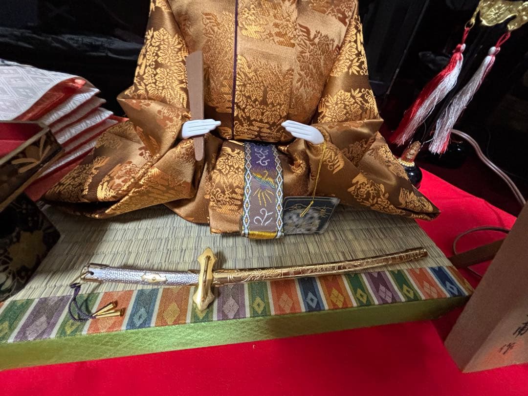 値下げ交渉可能！　美品　高級品　雛人形　親王飾り平安一甫　本製品　115センチ