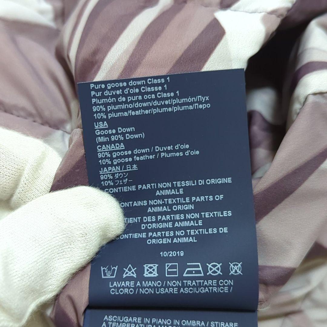 未使用級 HERNO 46 リバーシブル フレンチスリーブ ケープ ダウンベスト