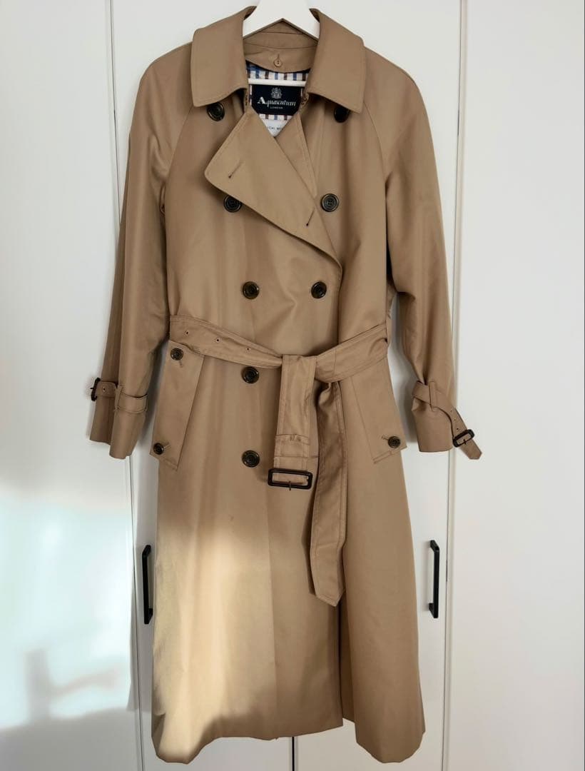 アクアスキュータム トレンチコート DAICHI MIURAコラボレーション