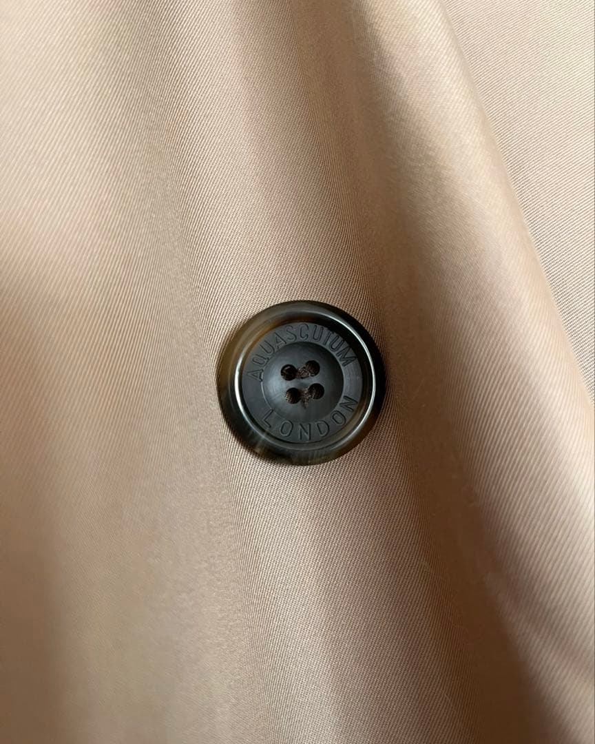 アクアスキュータム トレンチコート DAICHI MIURAコラボレーション