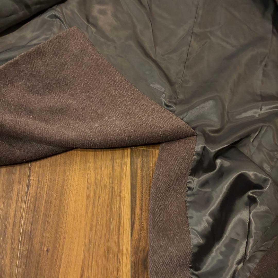 N.Y.クロージング アンゴラ100% ステンカラーコートM