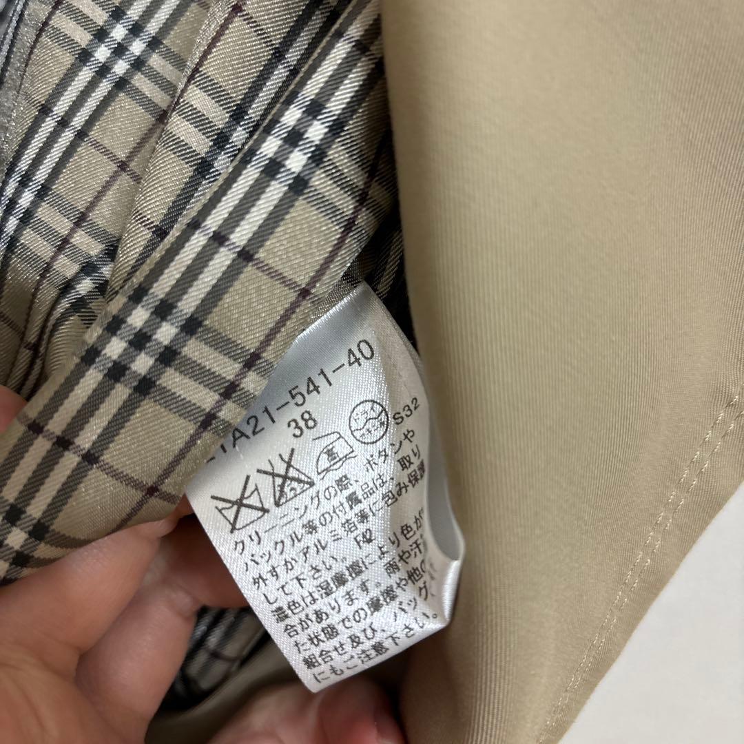 【美品】BURBERRY ブルーレーベル　ベージュ トレンチコート