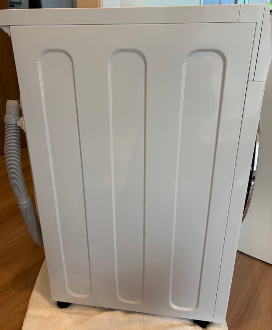 AQUA ドラム式電気洗濯機 8kg ホワイト AQW-F8N