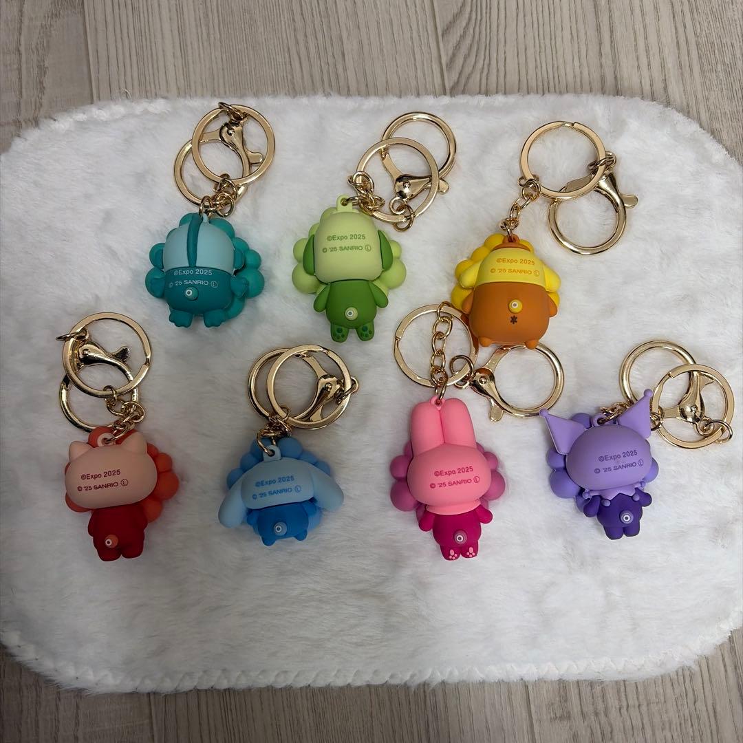 サンリオ ミャクミャク なりきり立体マスコット 推しカラーVer. コンプセット