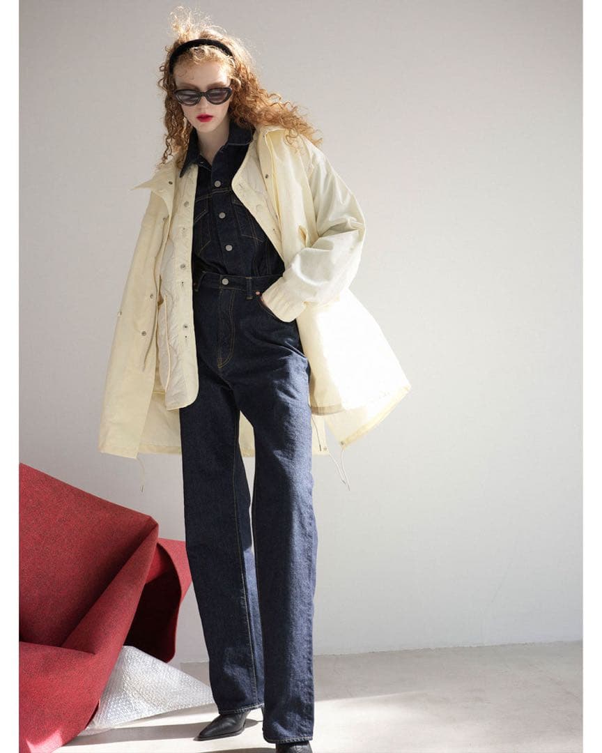 ★美品★シンゾーン shinzone MARILYN DENIM ネイビー 32