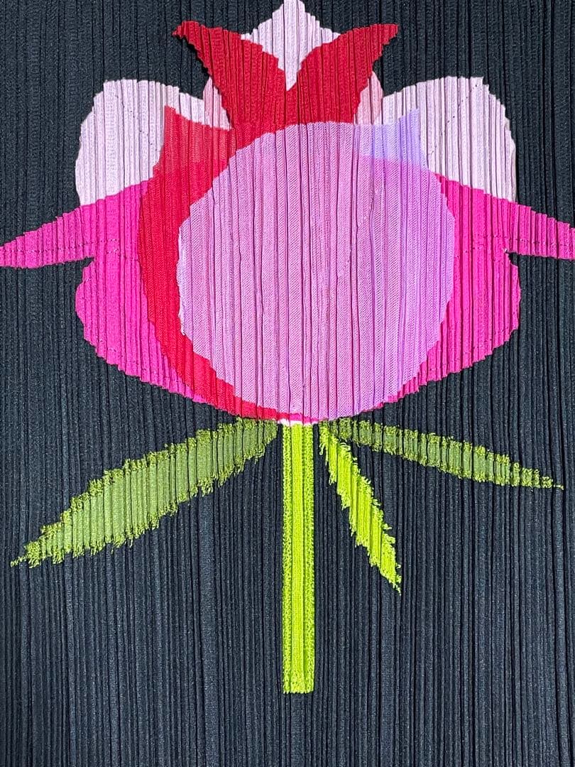 【希少】PLEATS PLEASE 花柄トップス プリーツプリーズ