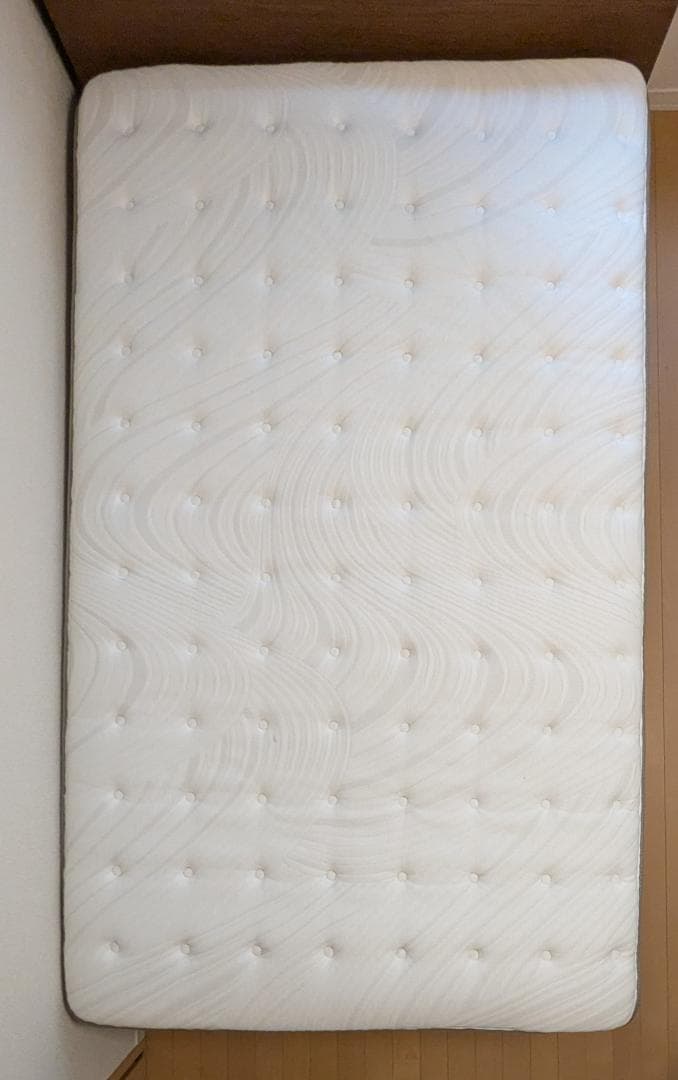 セミダブル スプリングマットレス ホワイト