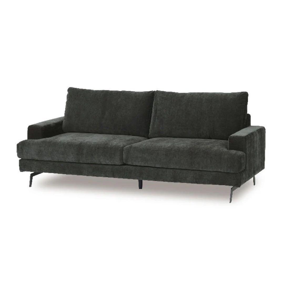 ソファ　2.3人掛け　［関家具］エレーナ　ファブリックチャコール