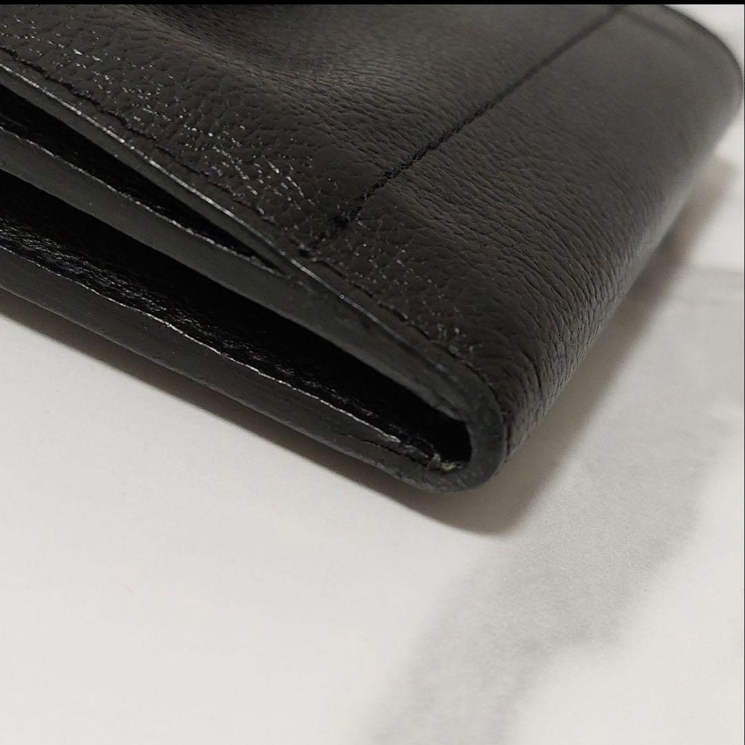 イルビゾンテ 二つ折り財布 黒