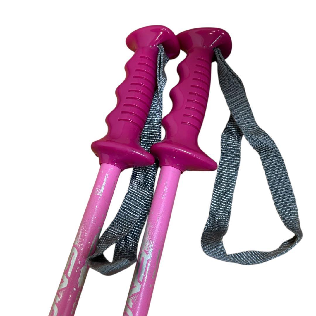 ②SALOMON 100cm☆ブーツストック ジュニアスキー3点セット