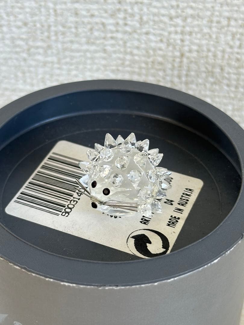 スワロフスキー スワン ハリネズミ ブタ ウサギ 小鳥 城など 8点