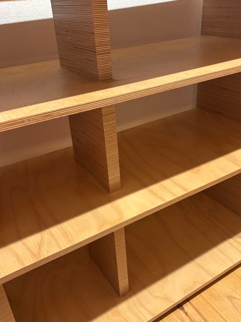 オーダーメイド 木製棚 幅150cm 大型収納 本棚 原則:直接引き渡し