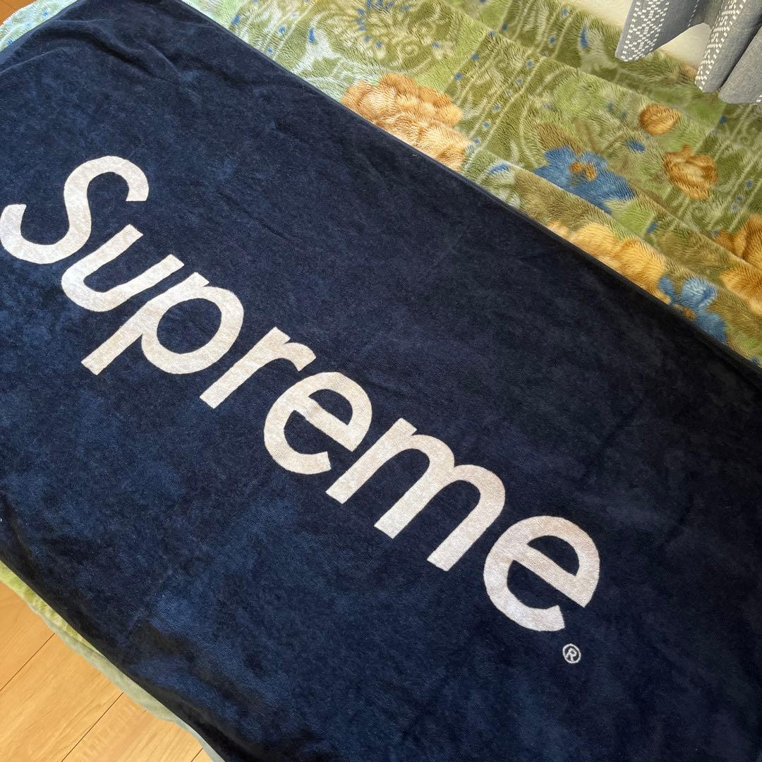 【希少】SUPREME Beach Towel ブラック