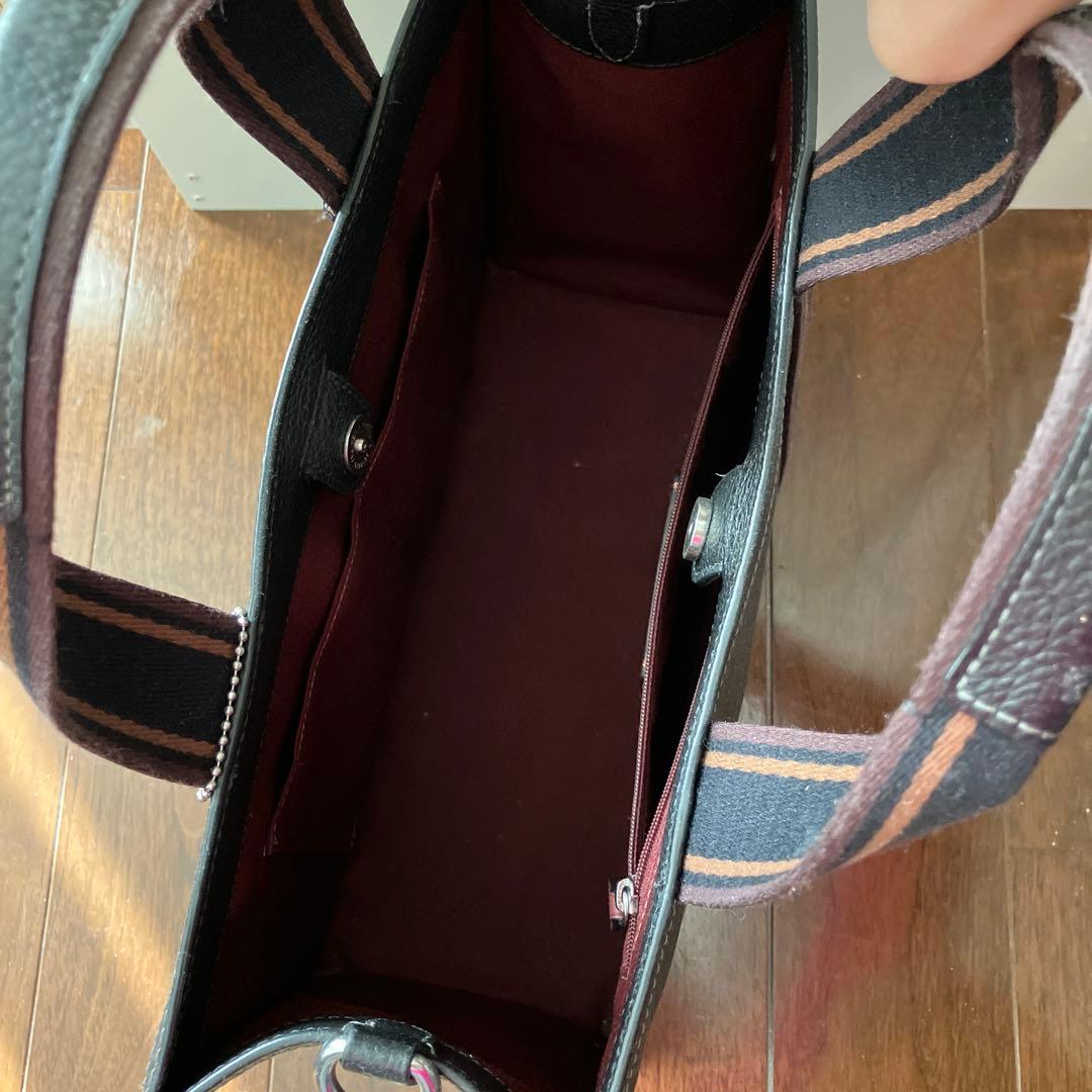 COACH ブラックトートバッグ