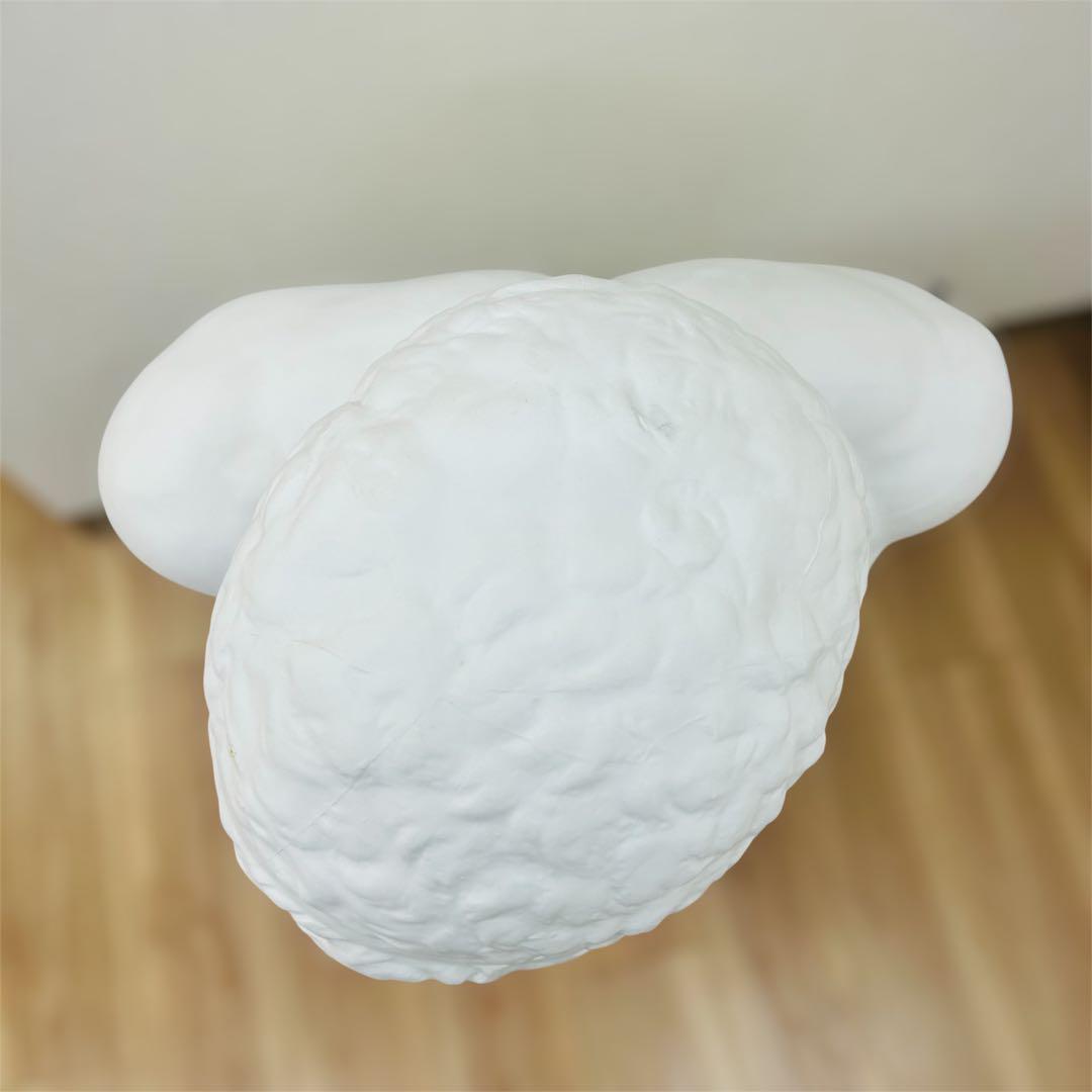 【状態良好】堀石膏制作 円盤投げ 半身像 アンティーク像 H‑012