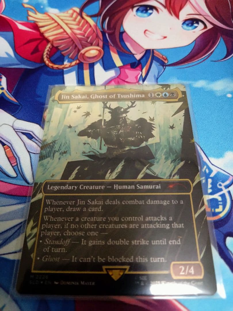 【MTG】jin sakai,ghost of tsushima（Foil）