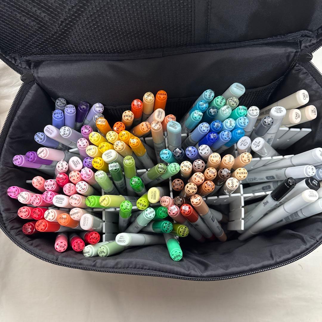 コピック 136本 ケース付 コピックペーパー付