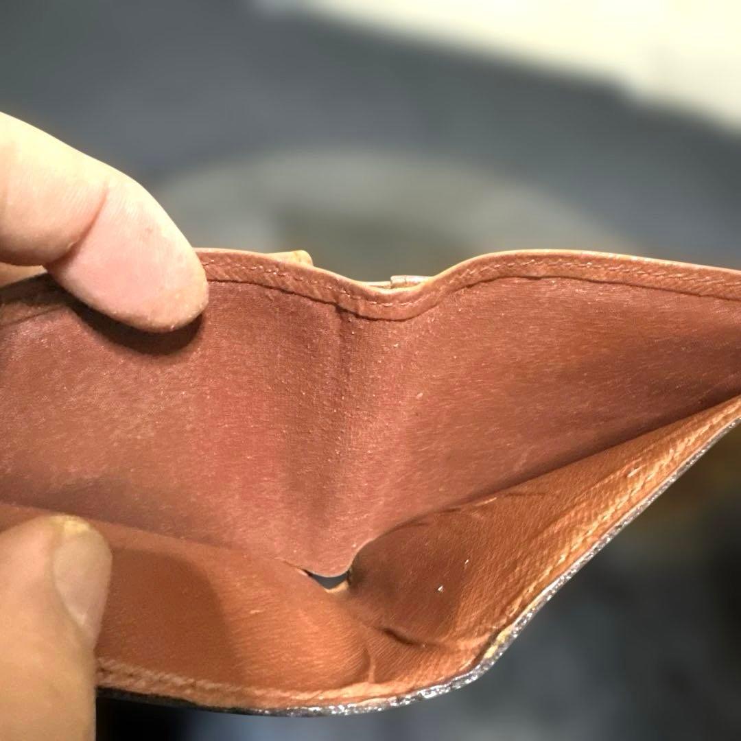 ⑧☆良品☆モノグラム♪マルコ☆2つ折り財布★ポケットあり