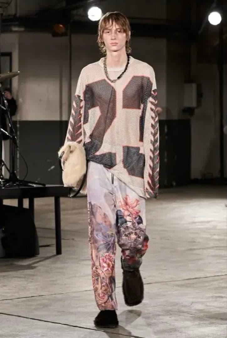 （かおでかおっさん）新品未使用　DRIES VAN NOTEN メッシュ