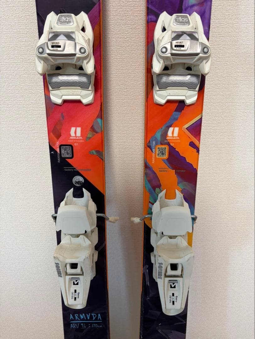 ARMADA ARV96 170cm MARKER SQUIREセット