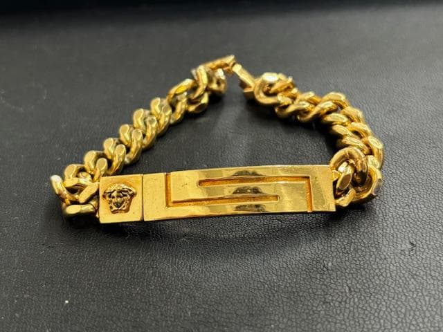 VERSACE ヴェルサーチ グレカ 喜平 ブレスレット メデューサ
