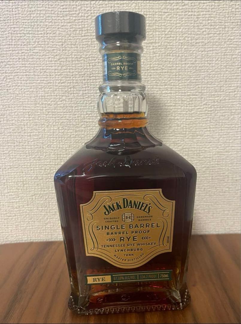 ジャックダニエル　シングルバレル　バレルプルーフ ライ 750ml