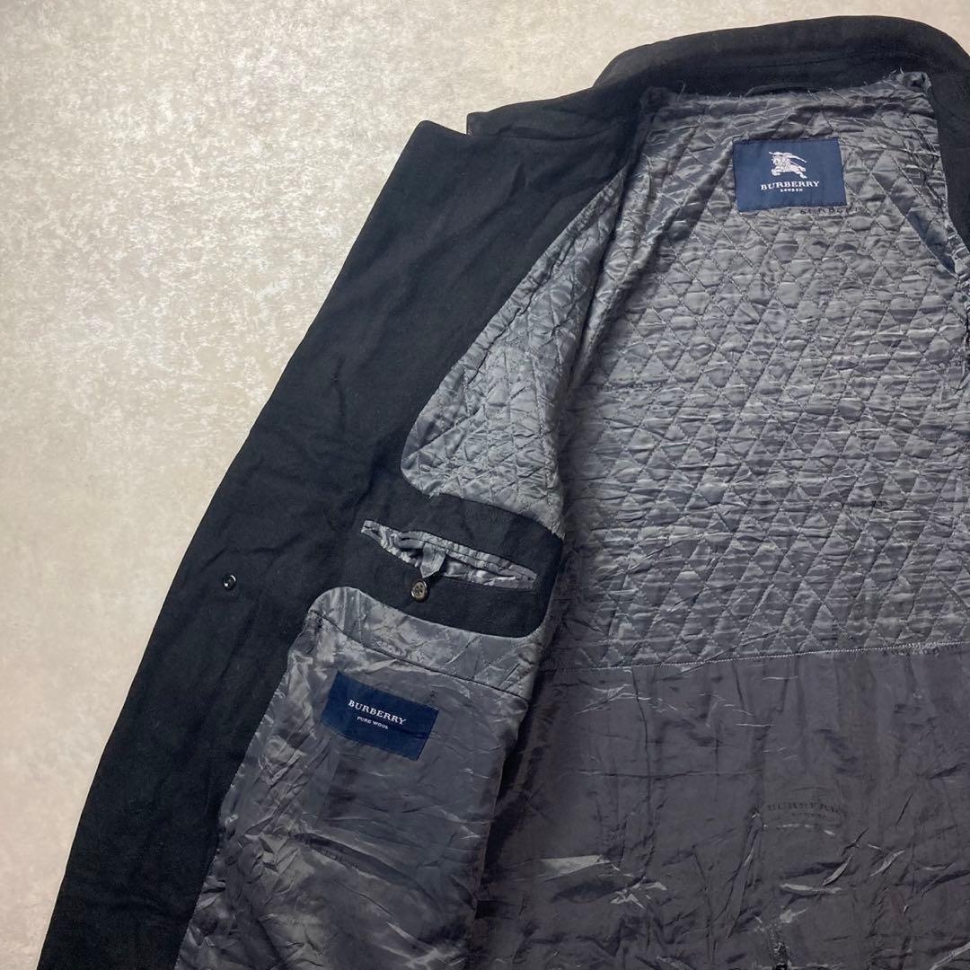 猫紙さま専用　バーバリー ロンドン ウールステンカラーコート ノバチェック