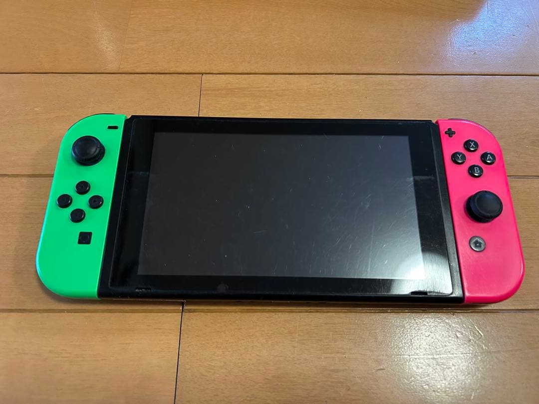 Nintendo Switch 本体 グリーン/ピンク　スイッチ