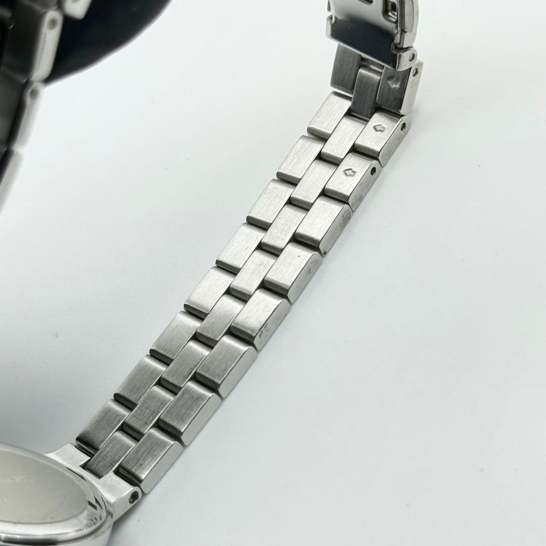 ✨新品電池・稼働✨サンローラン 腕時計 クォーツ ラウンド コンビ ビジネス