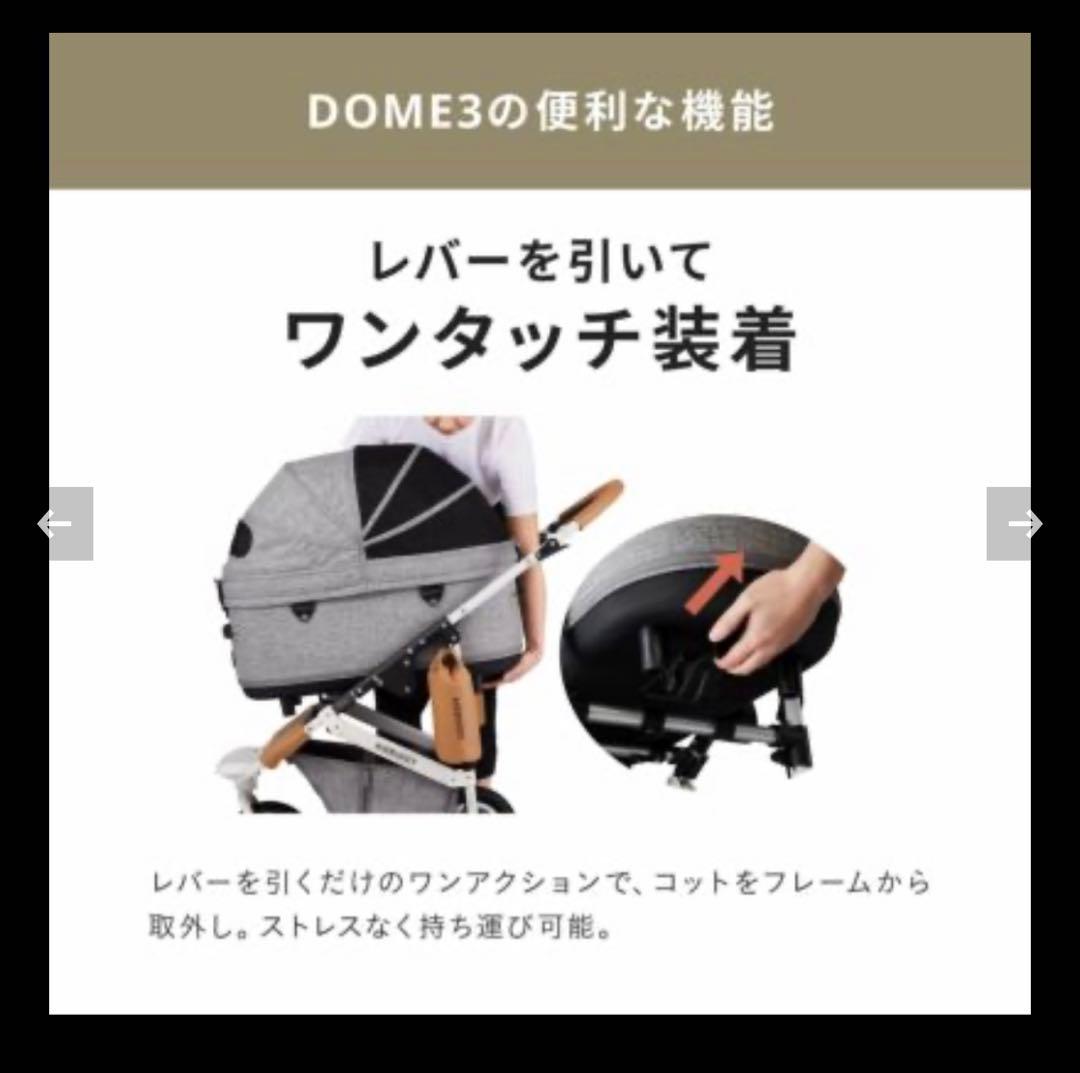 【超美品】エアバギー DOME2 DOME3