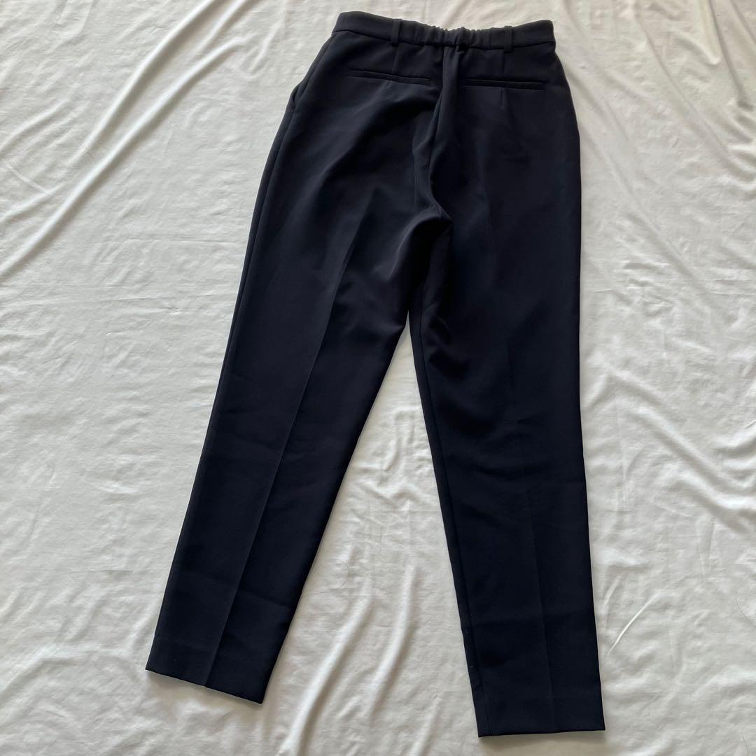 セットアップスーツ✨ナチュラルビューティーベーシック　ストレッチ　紺　上下S