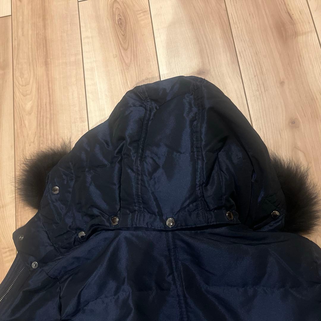 BURBERRY LONDON　ダウンロングコート　 40シャドーチェック