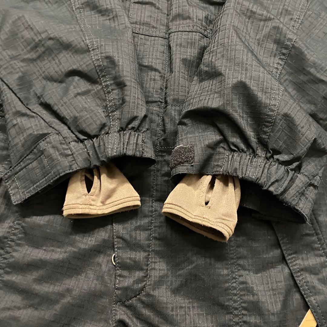 【美品】estivo エスティボ　スノボ　スキー　ウェア　つなぎ　ブラック