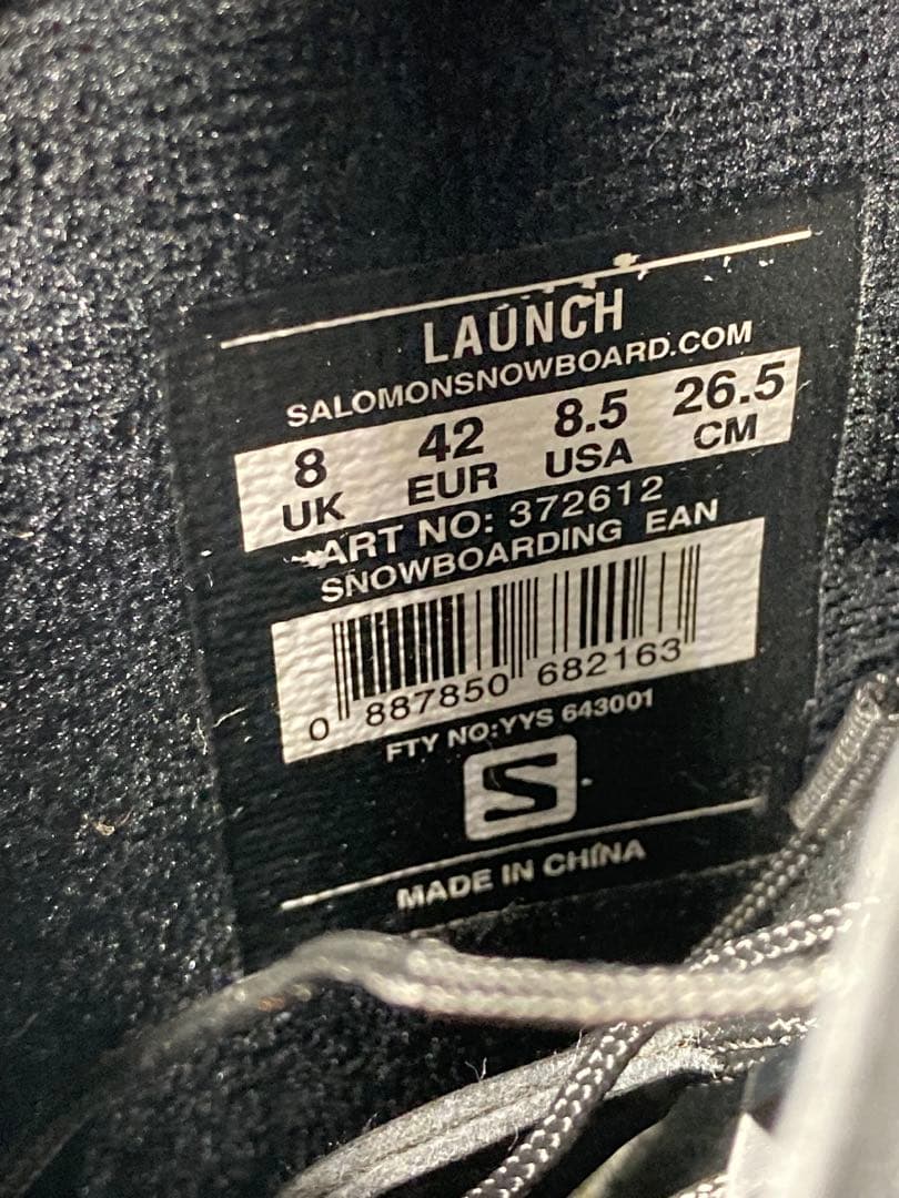 【週末割引】サロモンランチブーツlunch boots 26.5中敷オマケ付き