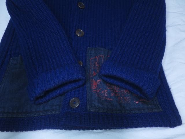 BLUE BLUE 圧縮 ニット ジャケット 2 M キムタク着 ラブジェネ