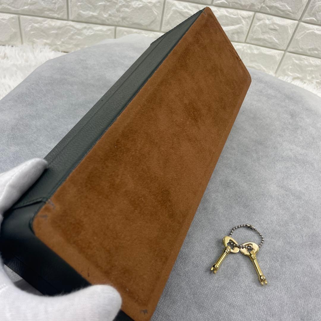 BALLY/バリー、腕時計ケース、ジュエリーケース、小物入れ、本革、鍵付き